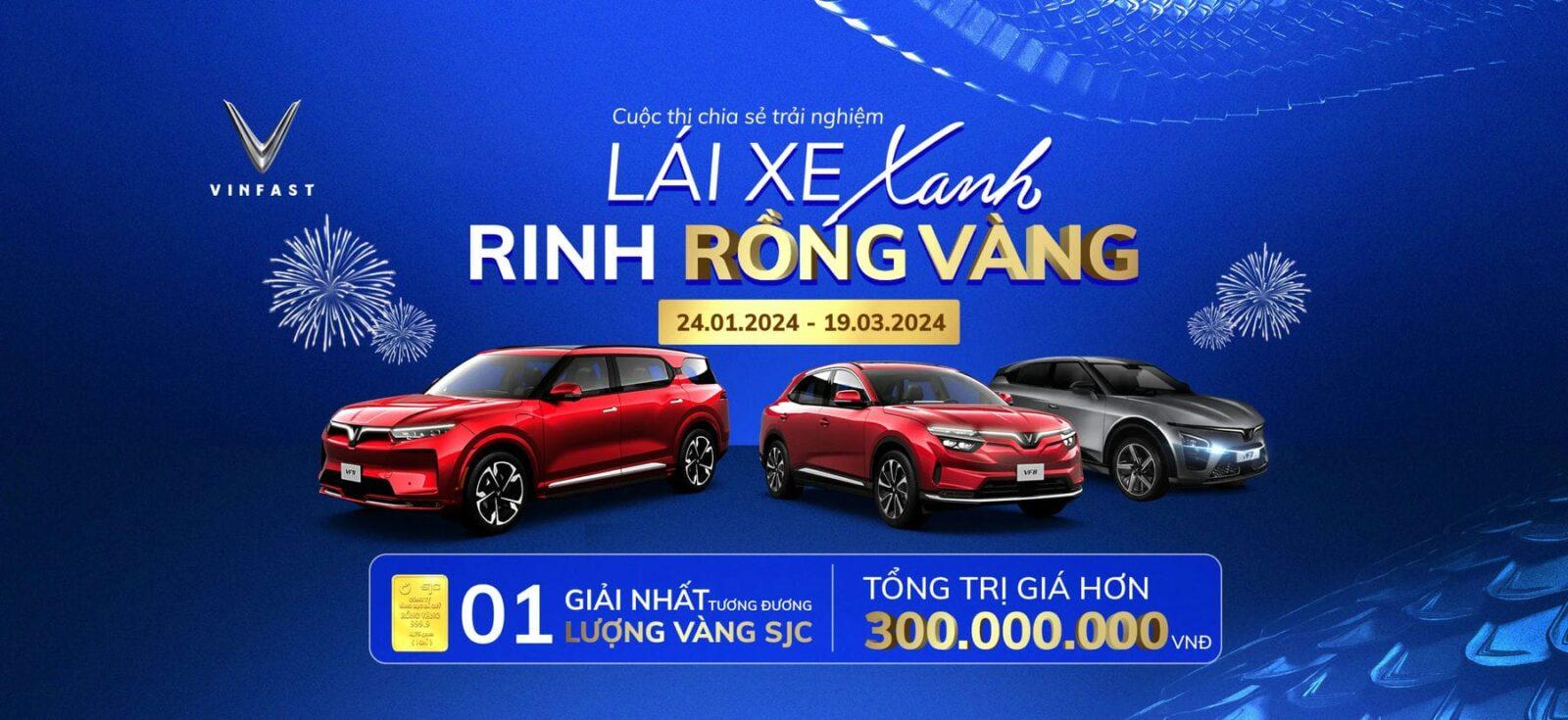 THỂ LỆ CUỘC THI “LÁI XE XANH – RINH RỒNG VÀNG”
